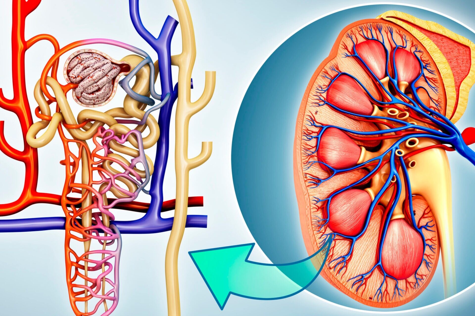 proximal tubules