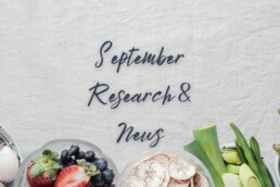 September Research and News