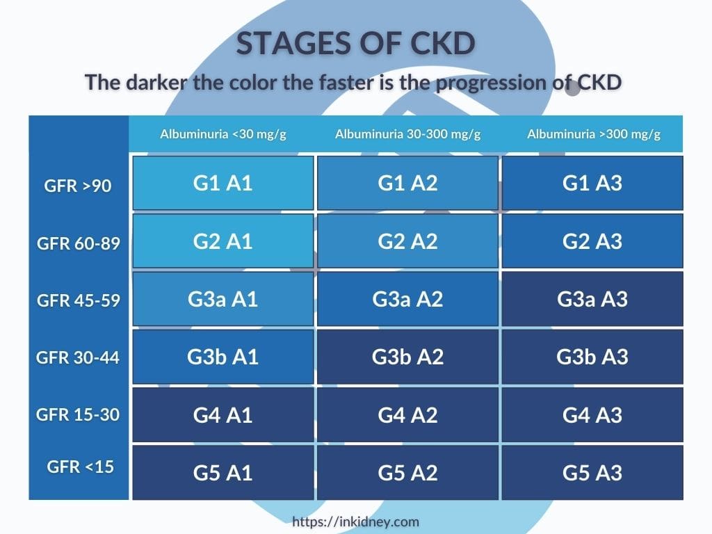 Stages of CKD