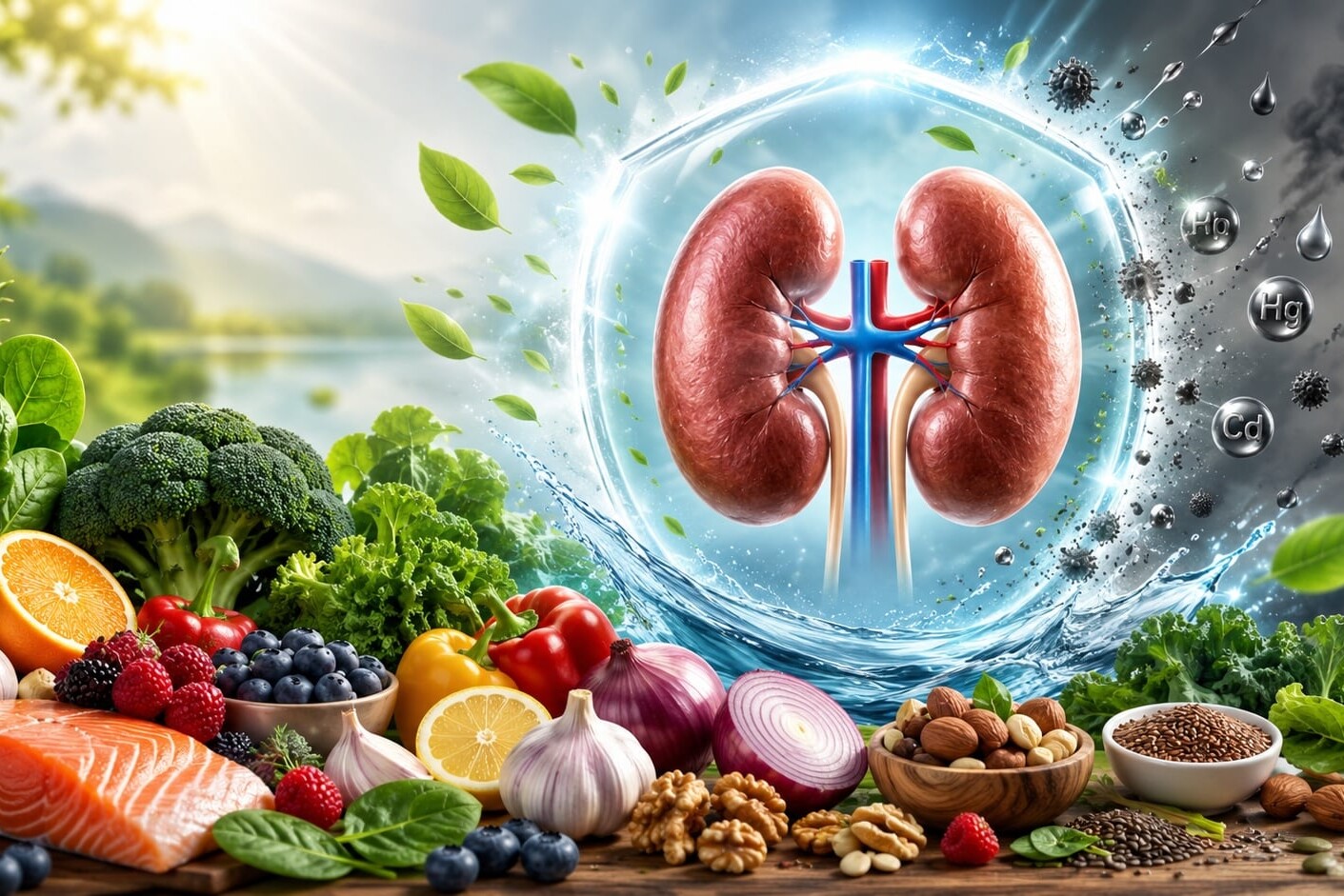 Nutrients for Kidney Toxin Protection